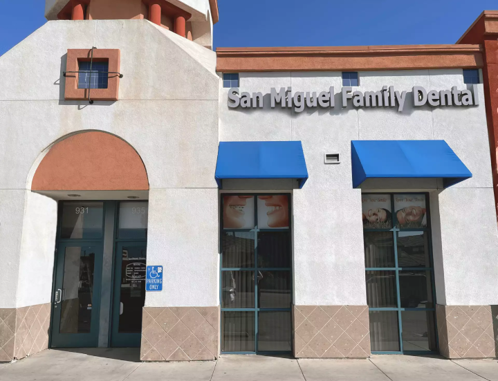 The San Miguel Family Dental office on La Habra Boulevard